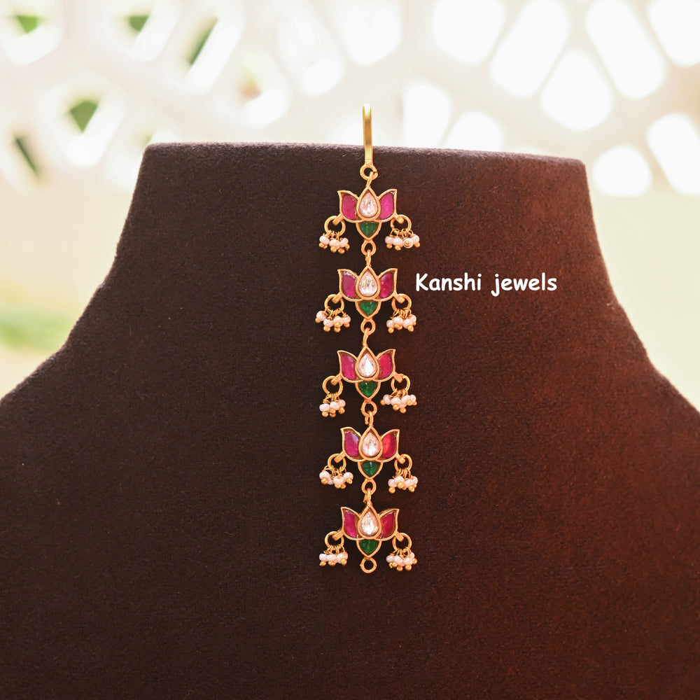Jadau Kundan Chain by Kanshi Jewels,
Dulan Jadau Chain