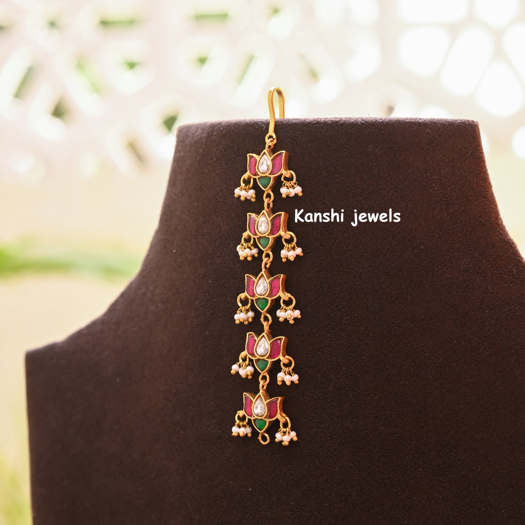 Jadau Kundan Chain by Kanshi Jewels,
Dulan Jadau Chain