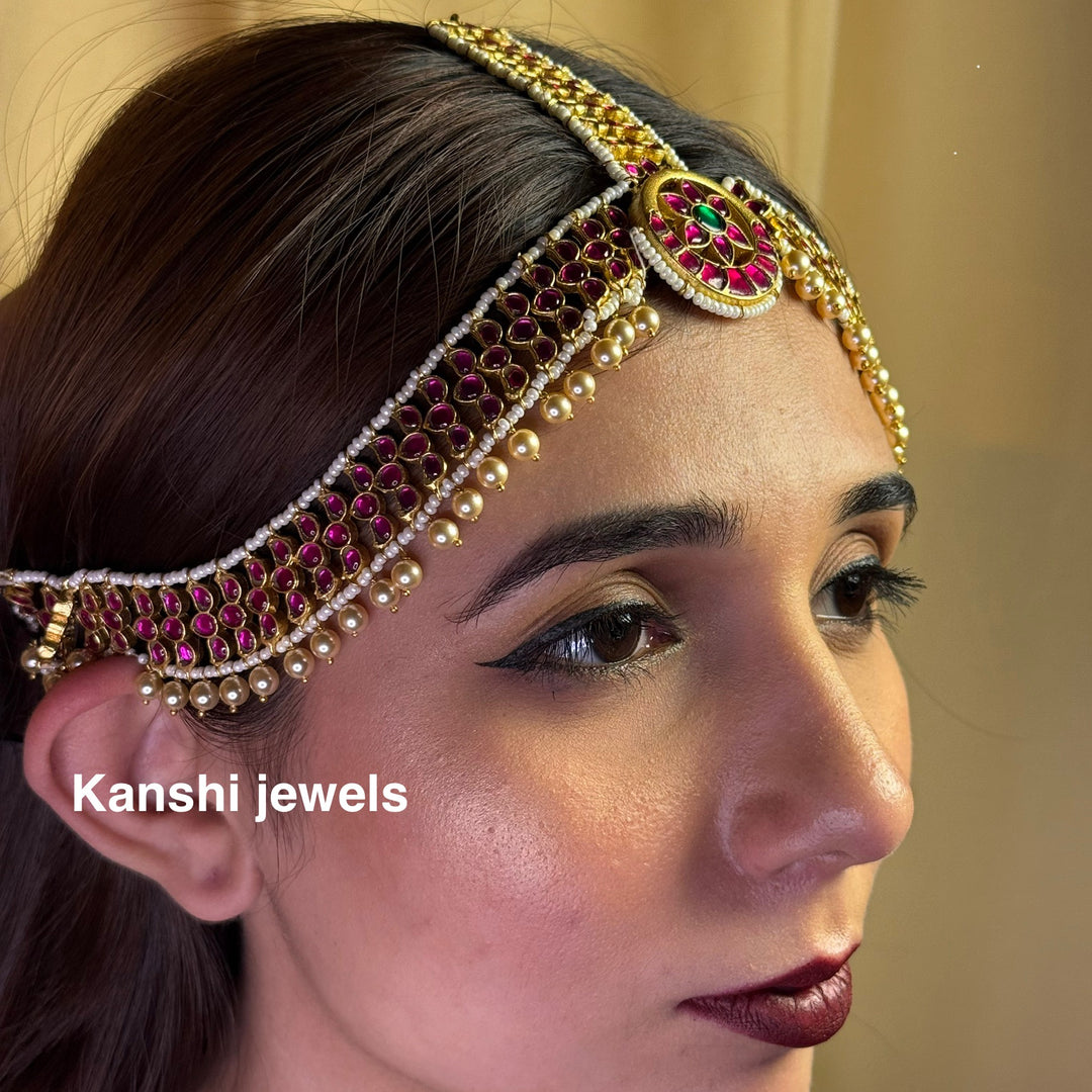 Dulhan Ear Cuffs,
Jadau Ear Cuffs by  Kanshi Jewels