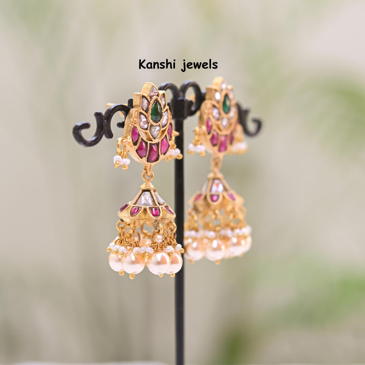 Jadau earrings