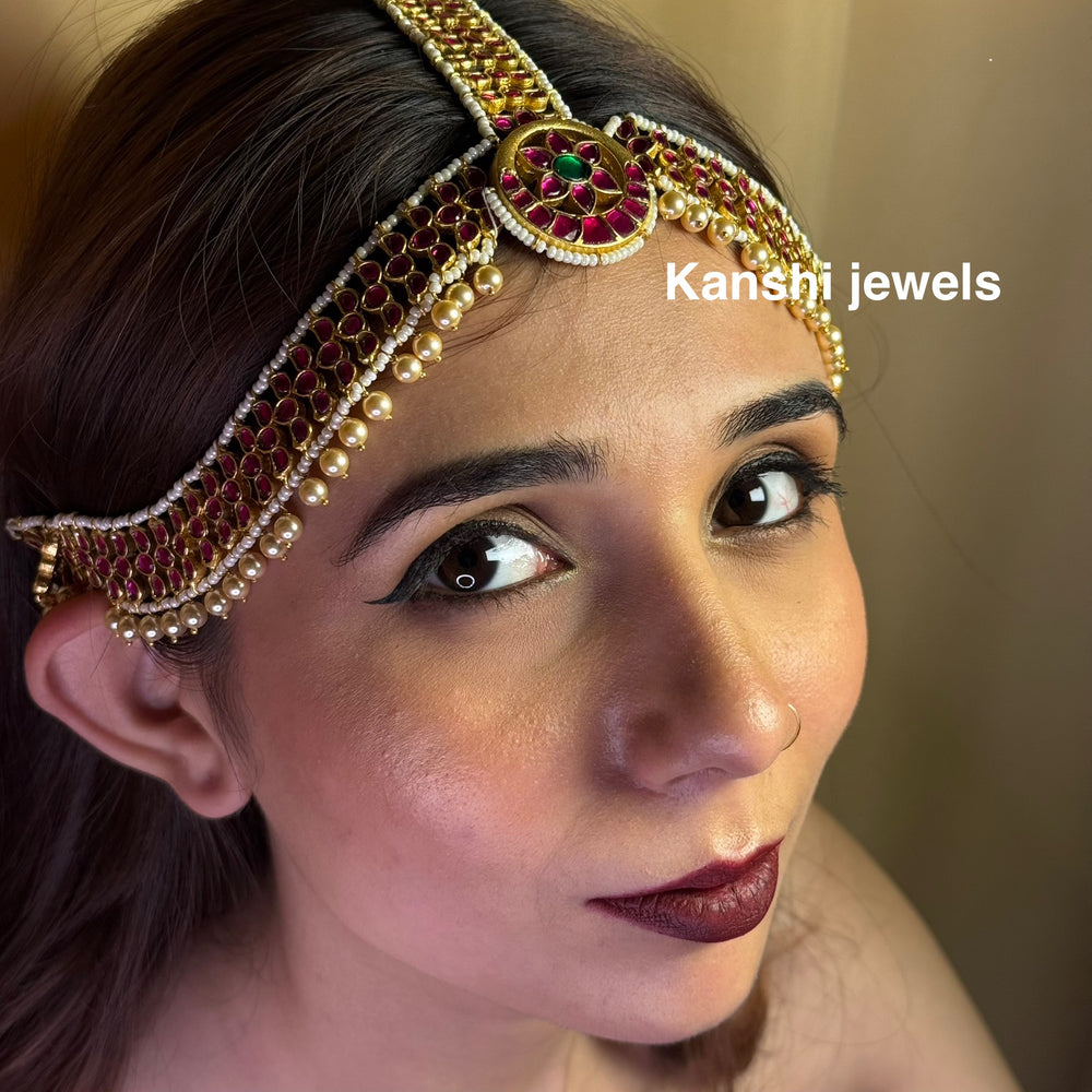 Dulhan Ear Cuffs,
Jadau Ear Cuffs by  Kanshi Jewels