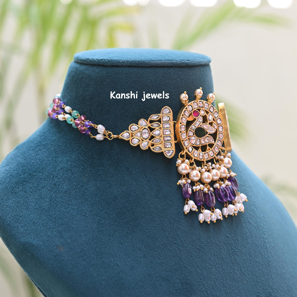 Kanshijewels , dulhan necklace , chokar necklace, kundan necklace, jadau necklace,  kanshi jewellery