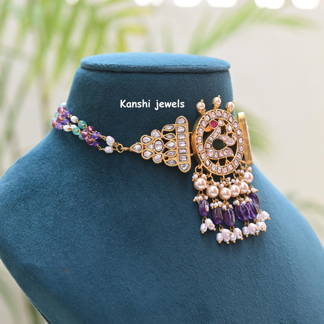 Kanshijewels , dulhan necklace , chokar necklace, kundan necklace, jadau necklace,  kanshi jewellery