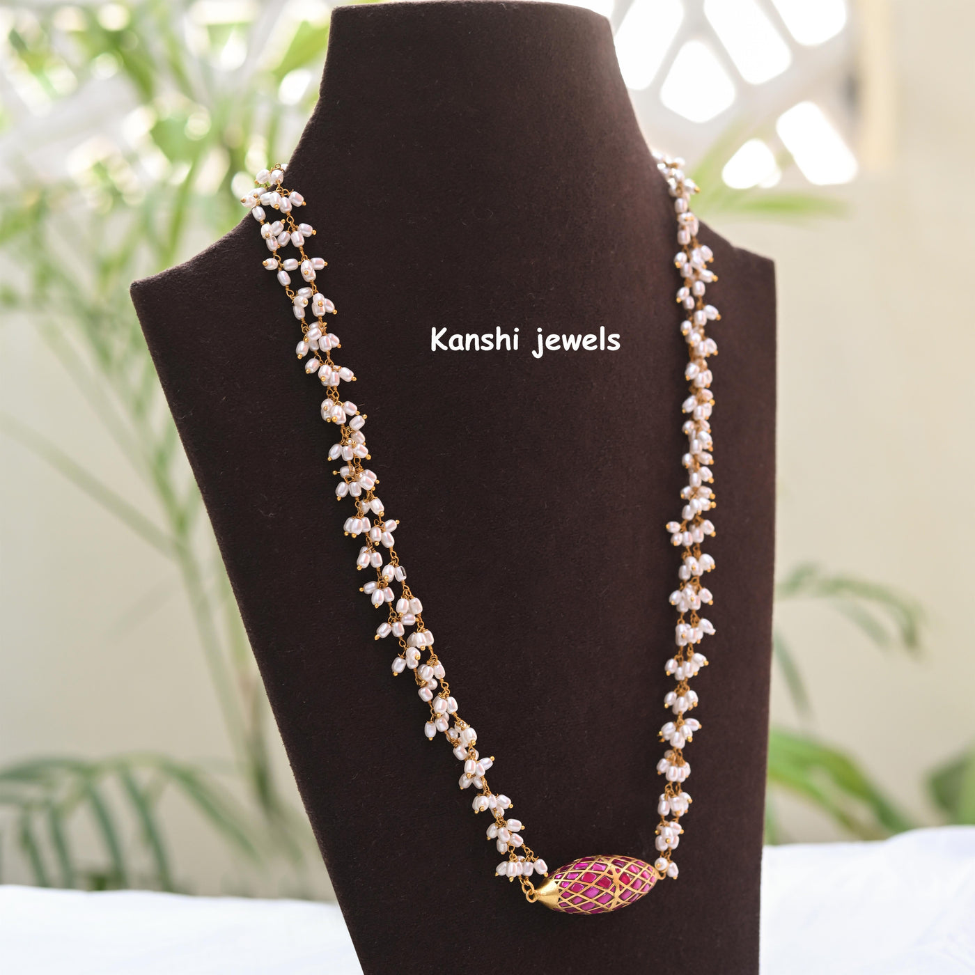 Jadau Pearl Necklace