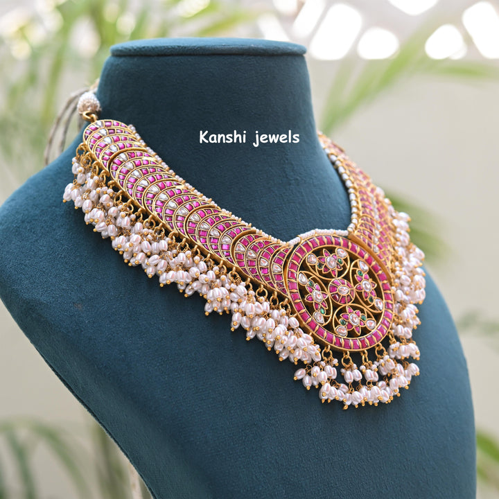 Kanshijewels , dulhan necklace , chokar necklace, kundan necklace, jadau necklace,  kanshi jewellery