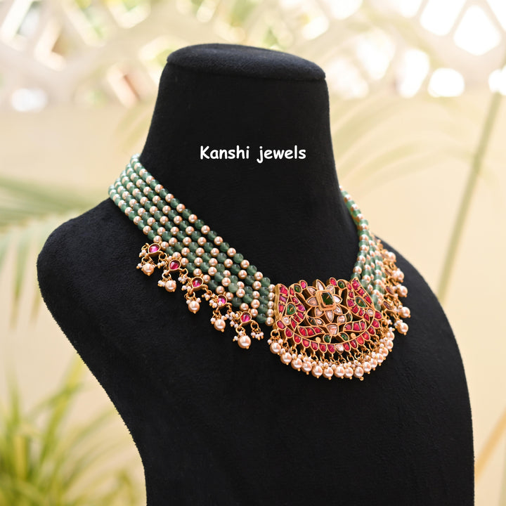 Kanshijewels , dulhan necklace , chokar necklace, kundan necklace, jadau necklace,  kanshi jewellery