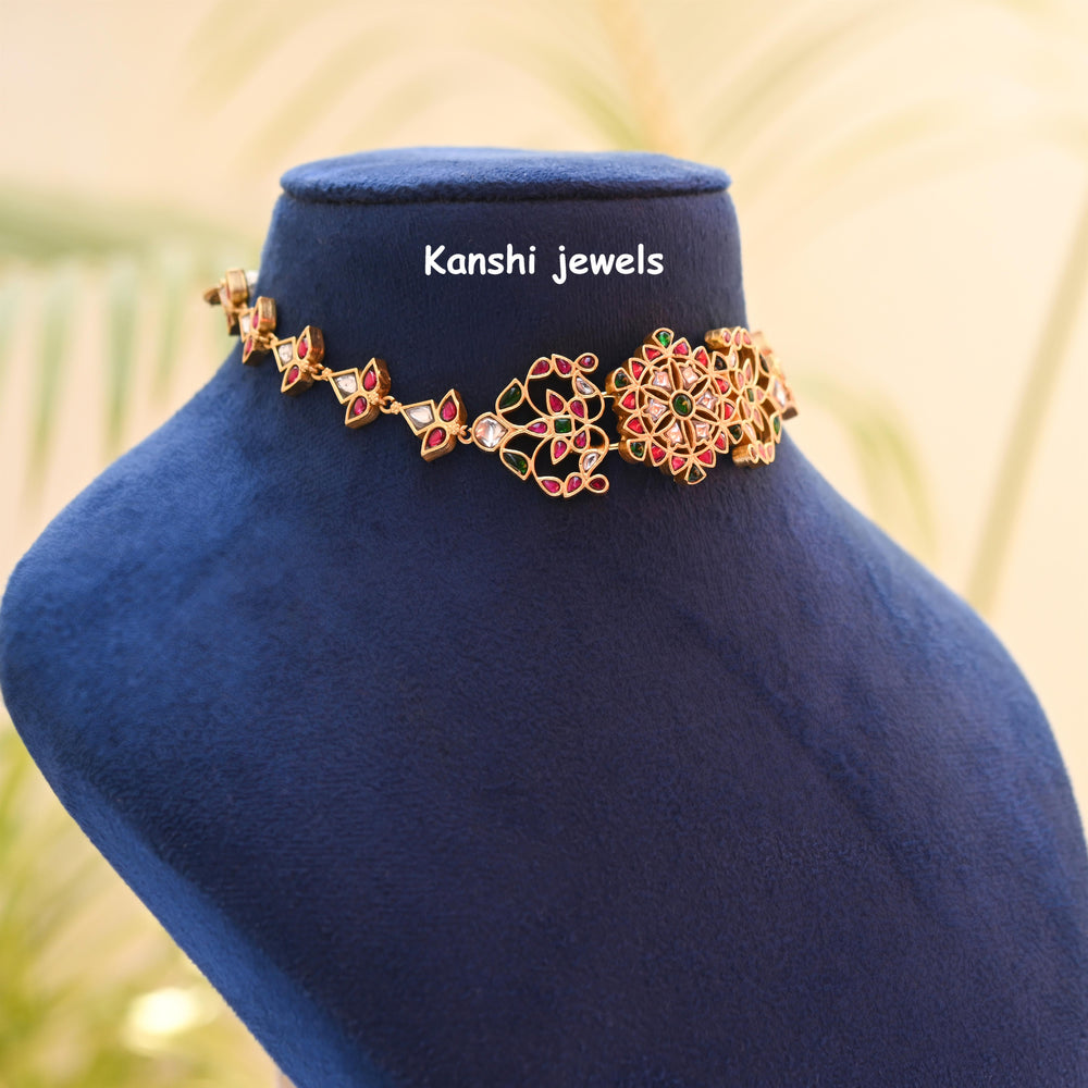 Kanshijewels , dulhan necklace , chokar necklace, kundan necklace, jadau necklace,  kanshi jewellery