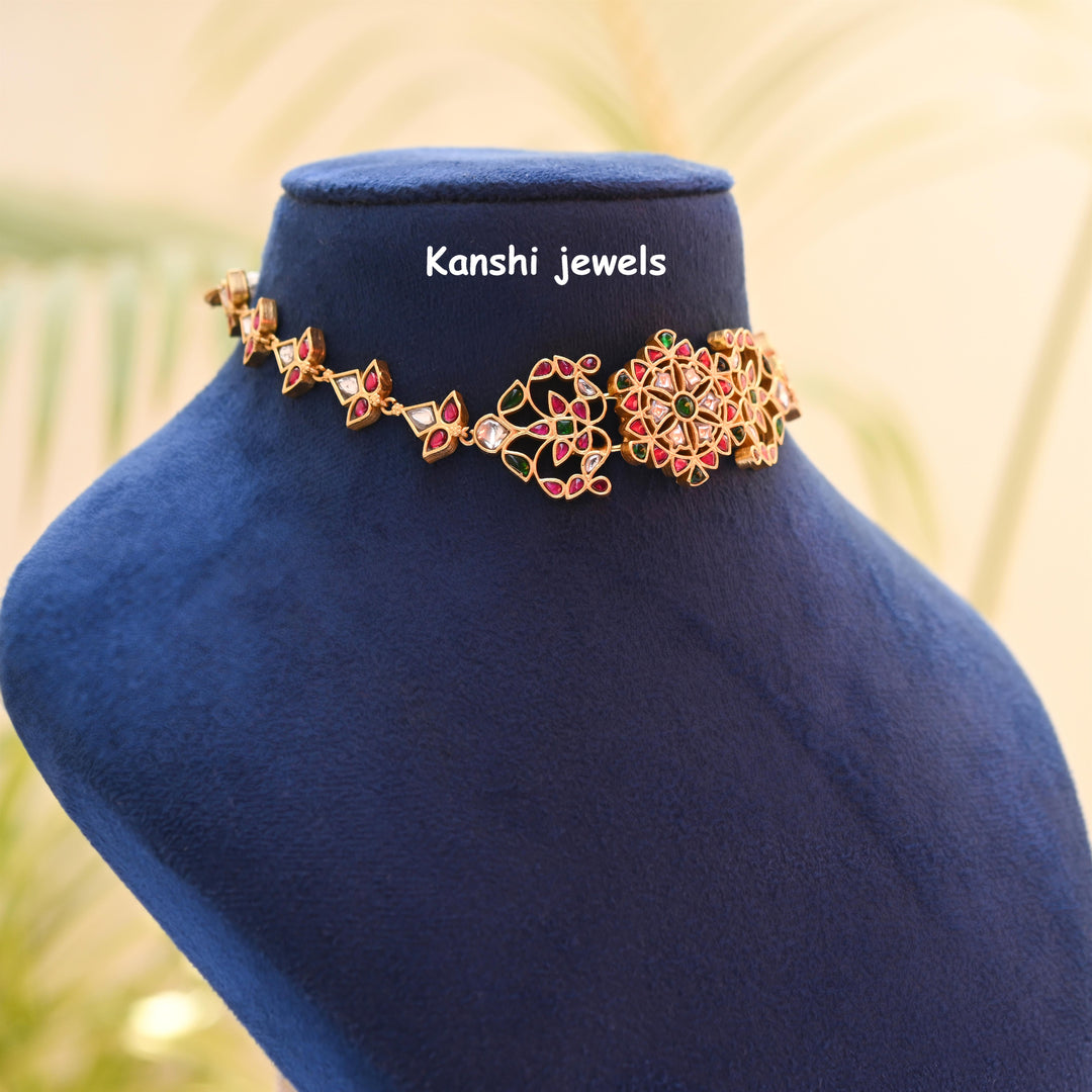 Kanshijewels , dulhan necklace , chokar necklace, kundan necklace, jadau necklace,  kanshi jewellery
