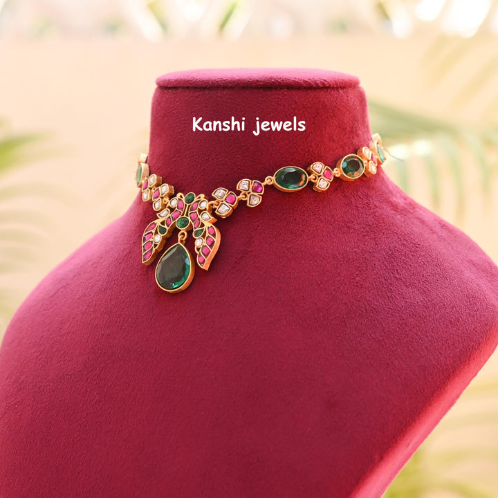 Kanshijewels , dulhan necklace , chokar necklace, kundan necklace, jadau necklace,  kanshi jewellery