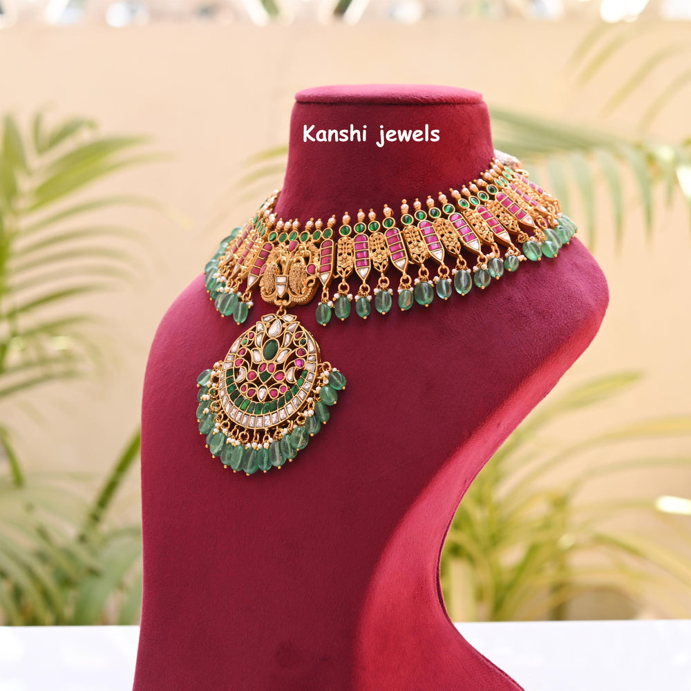 Kundan set , Kanshijewels , dulhan necklace , chokar necklace, kundan necklace, jadau necklace,  kanshi jewellery