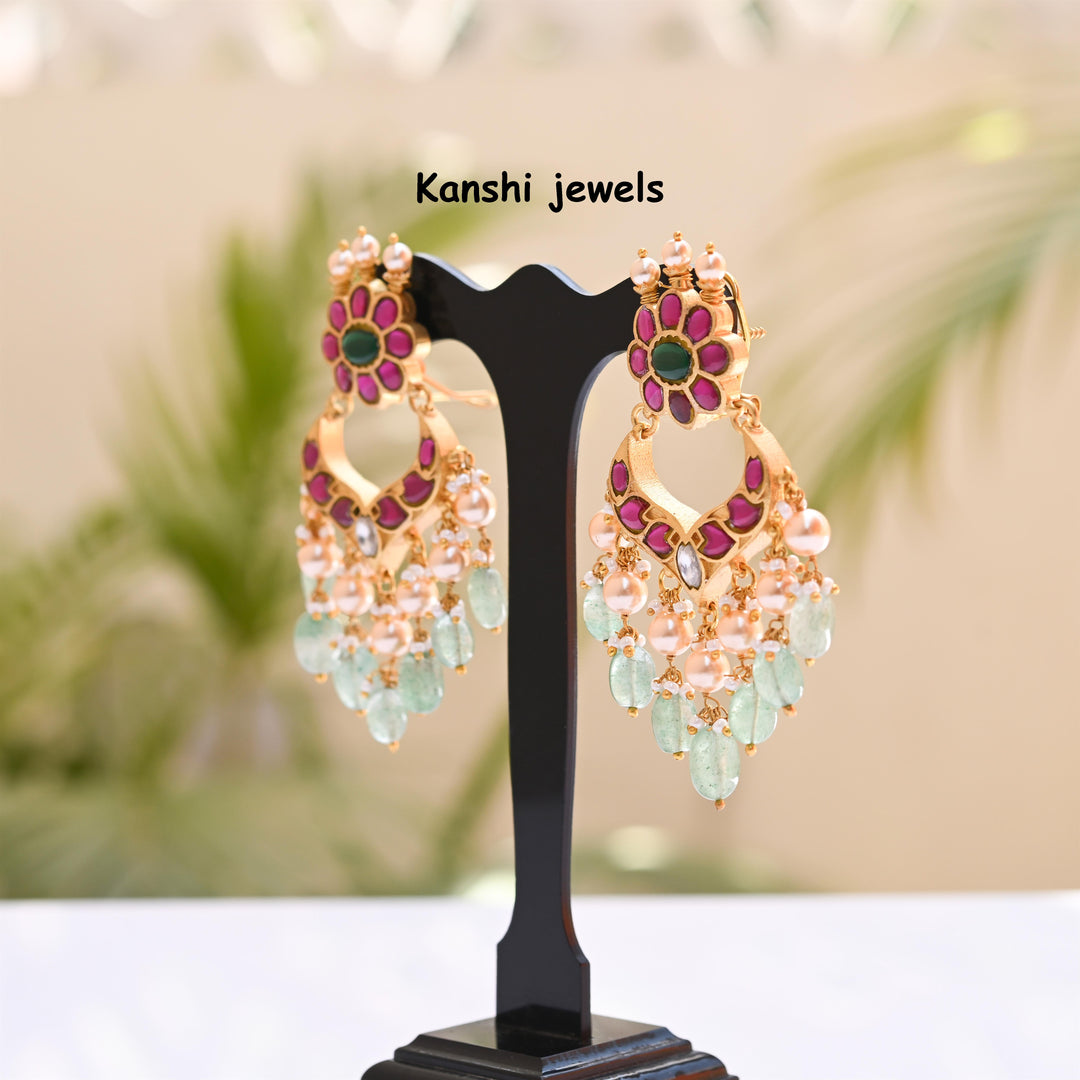 Jadau Kundan Studs