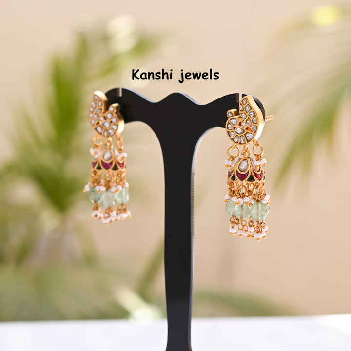 Jadau Kundan Studs