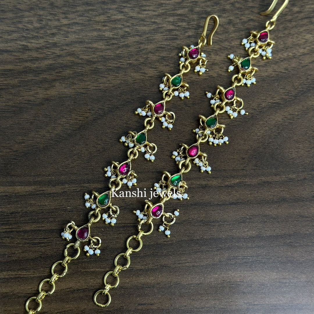 Jadau Kundan Ear Cuffs