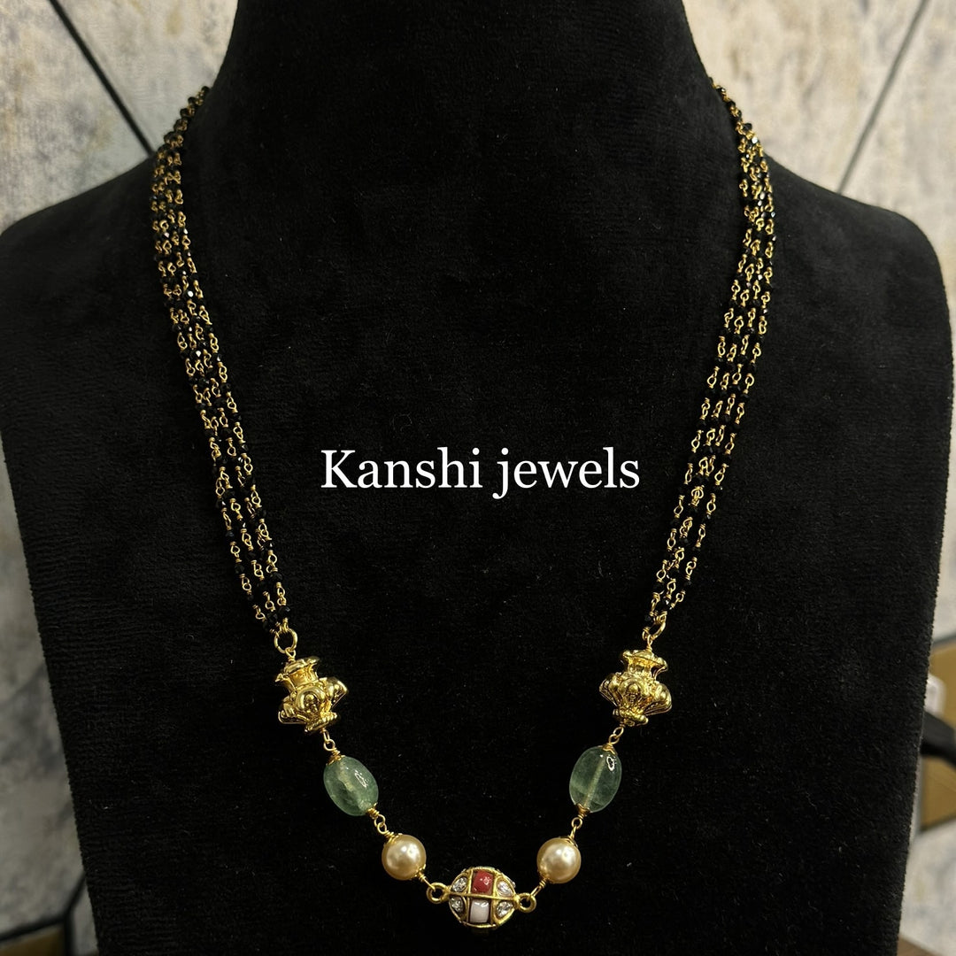 Dulhan Mangalsutra,
Jadau Kundan Mangalsutra by Kanshi Jewels