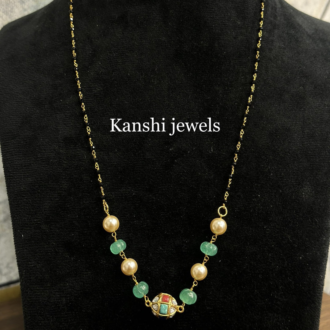 Dulhan Mangalsutra,
Jadau Kundan Mangalsutra by Kanshi Jewels