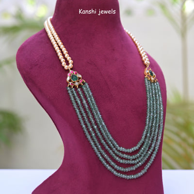 Kundan chokar necklace