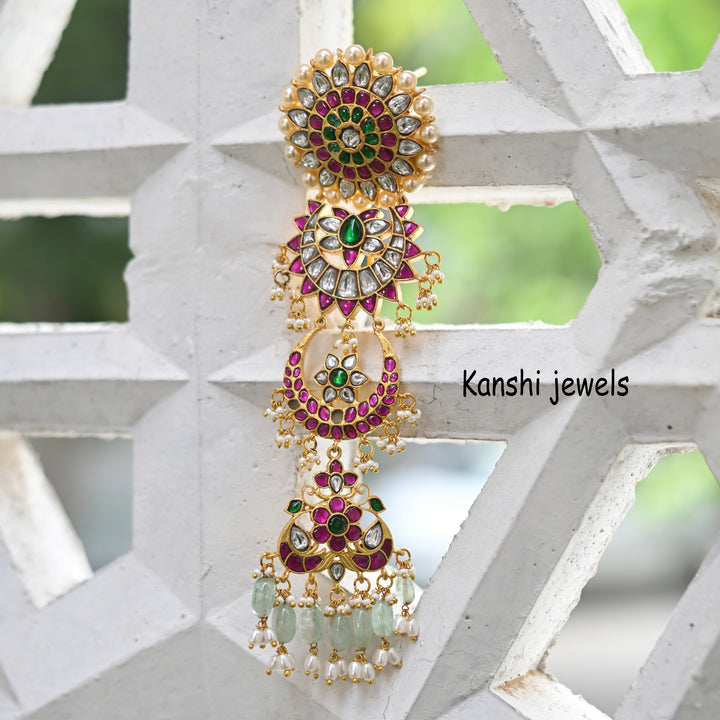 Jadau kundan Hair Accesories