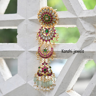 Jadau kundan Hair Accesories