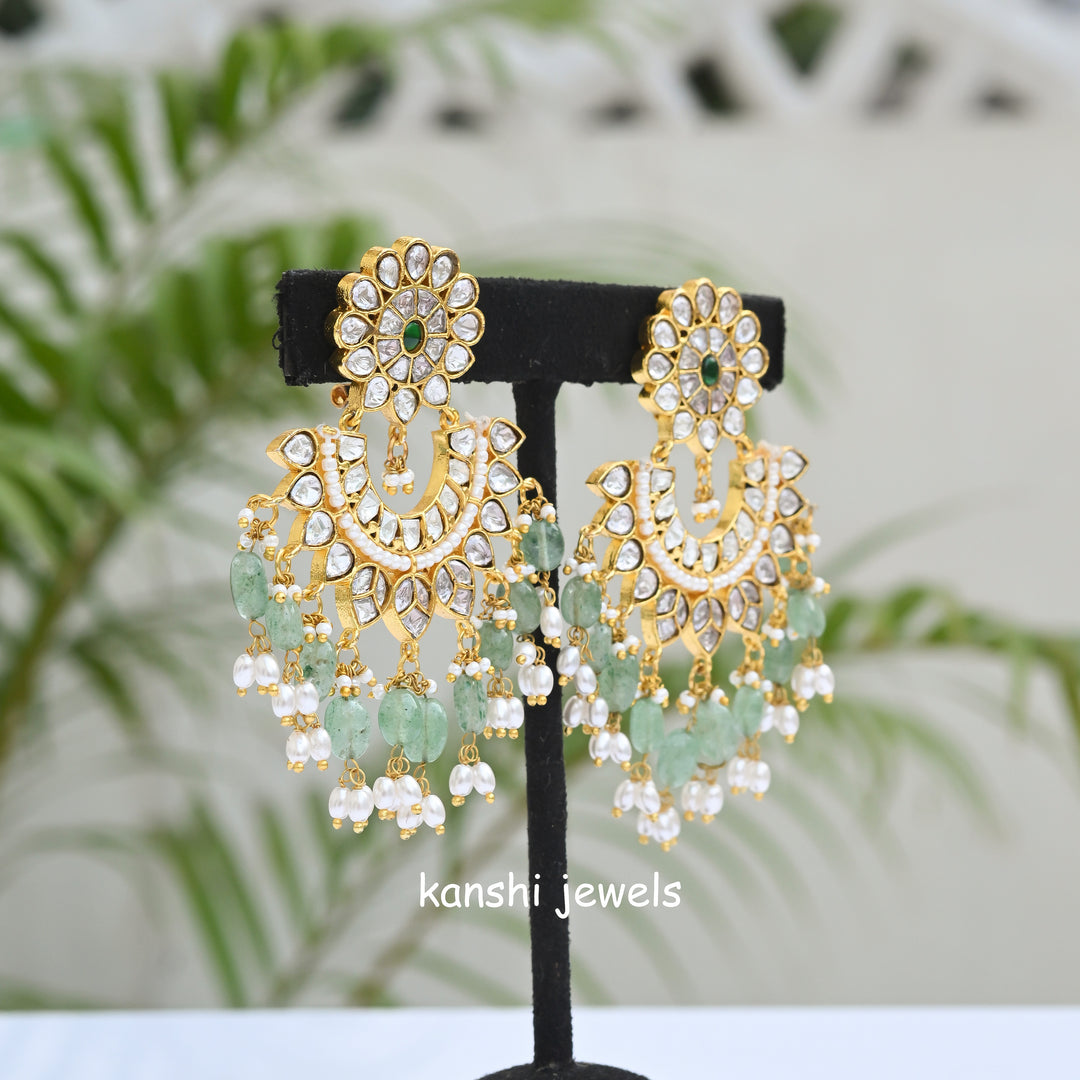 Mossanite earrings
