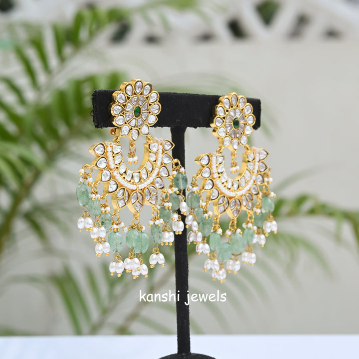 Mossanite earrings