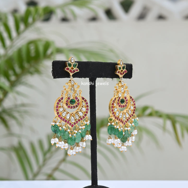 Jadau earring