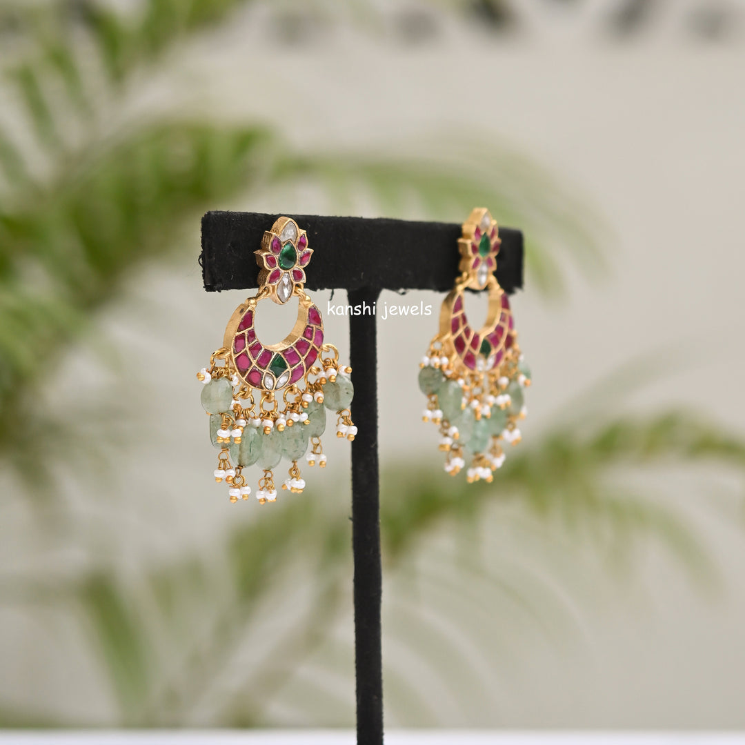 Jadau jhumkas
