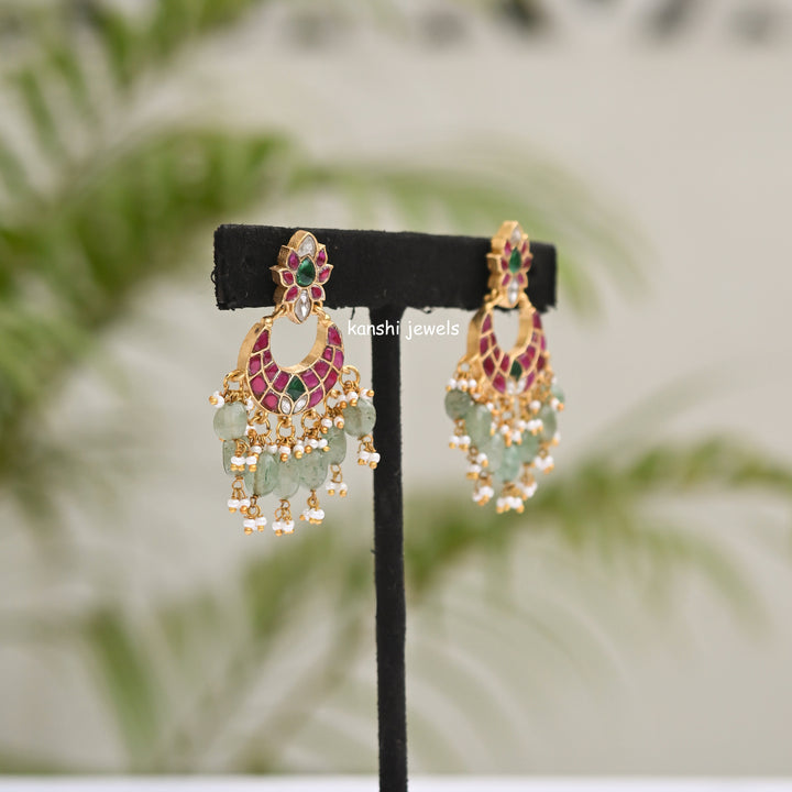 Jadau jhumkas