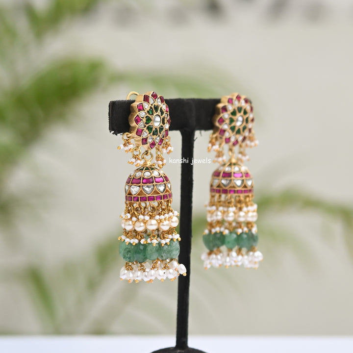 Jadau jhumkas
