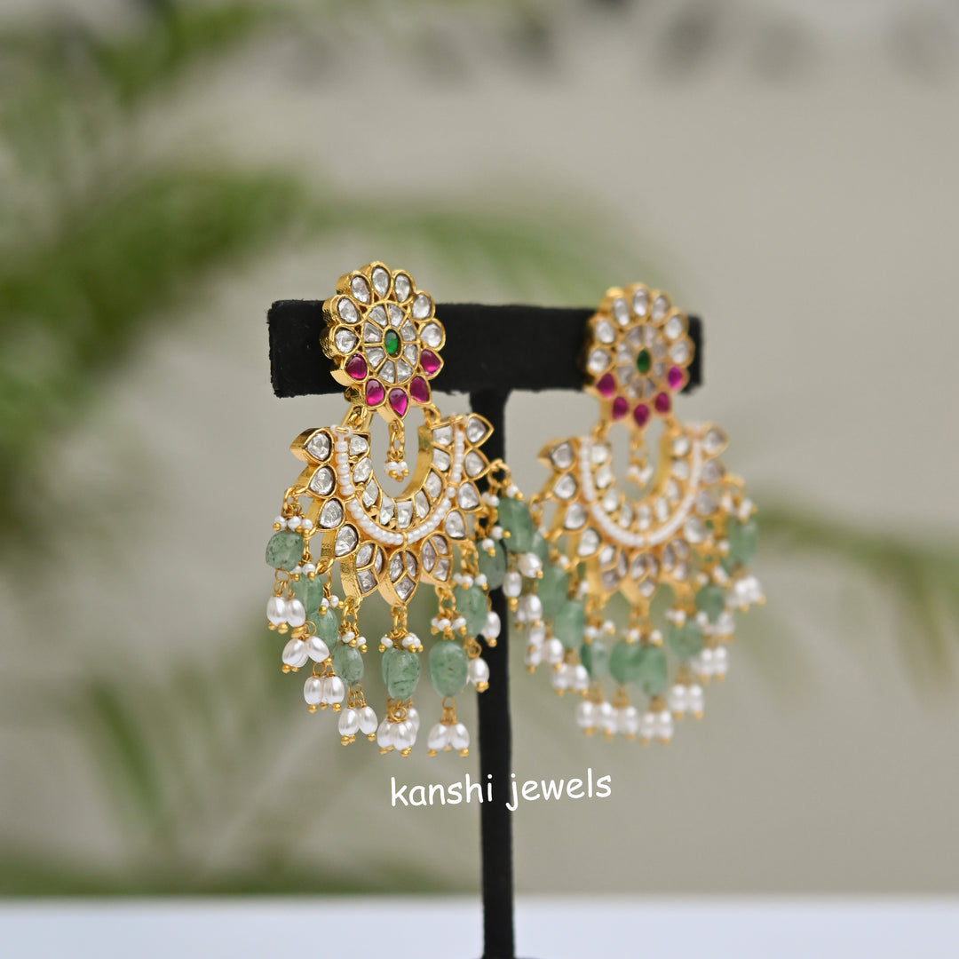 Mossanite earrings