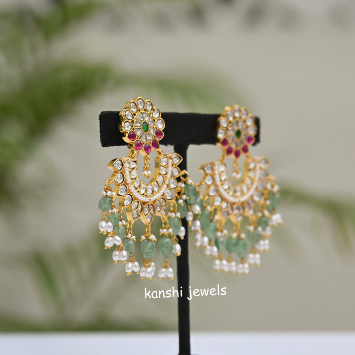 Mossanite earrings