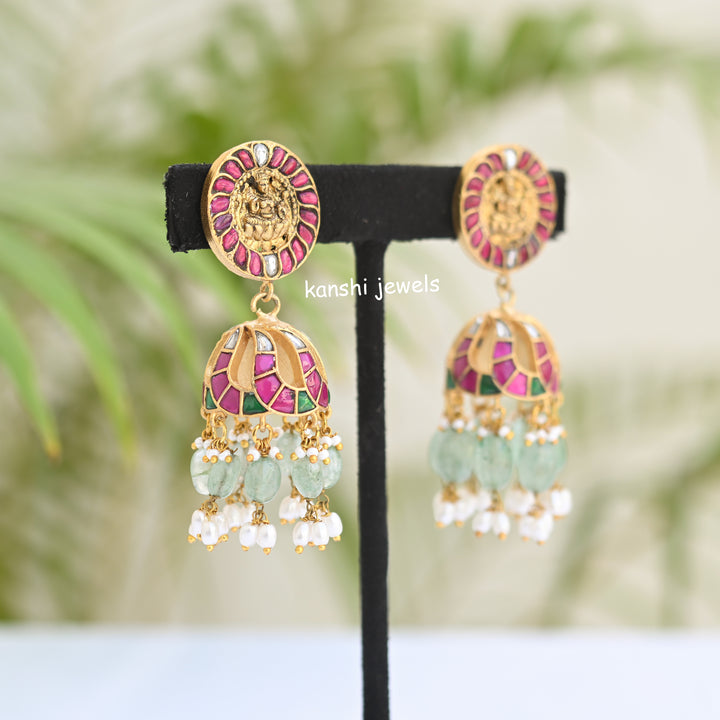 Jadau jhumkas
