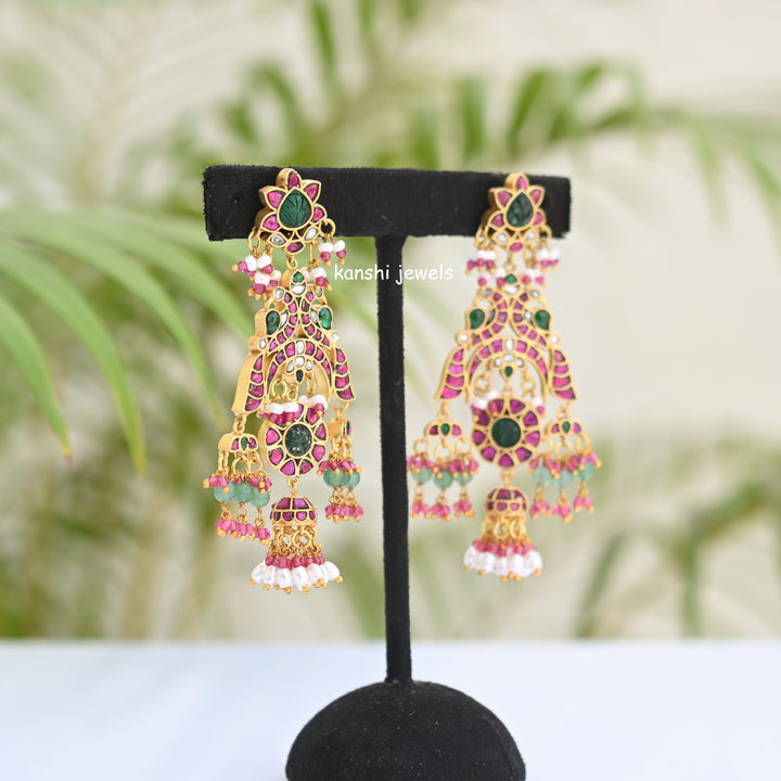 Jadau earrings