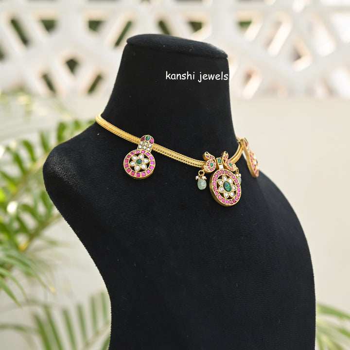 Jadau chain necklace