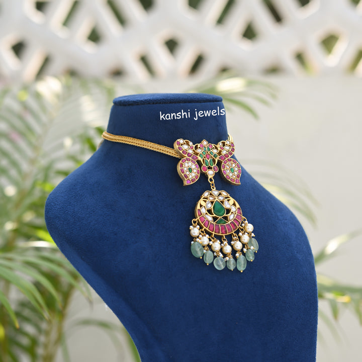 Jadau neck piece