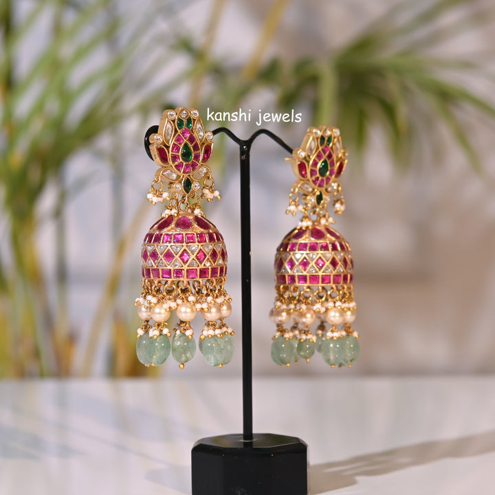Jadau Jhumkas
