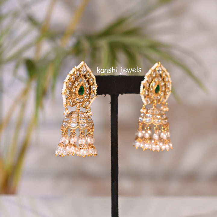 Jadau Jhumkas