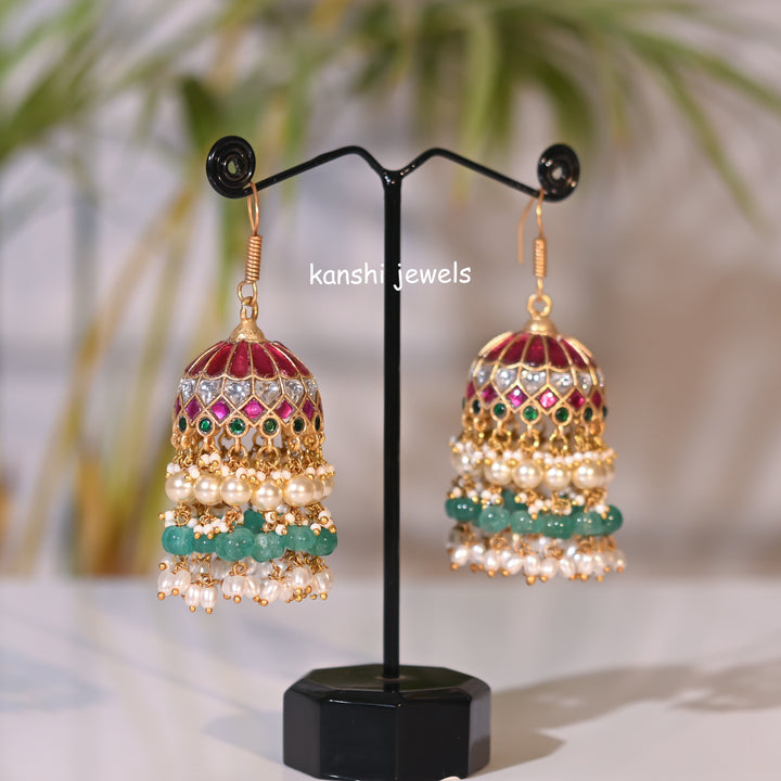 Jadau Jhumkas