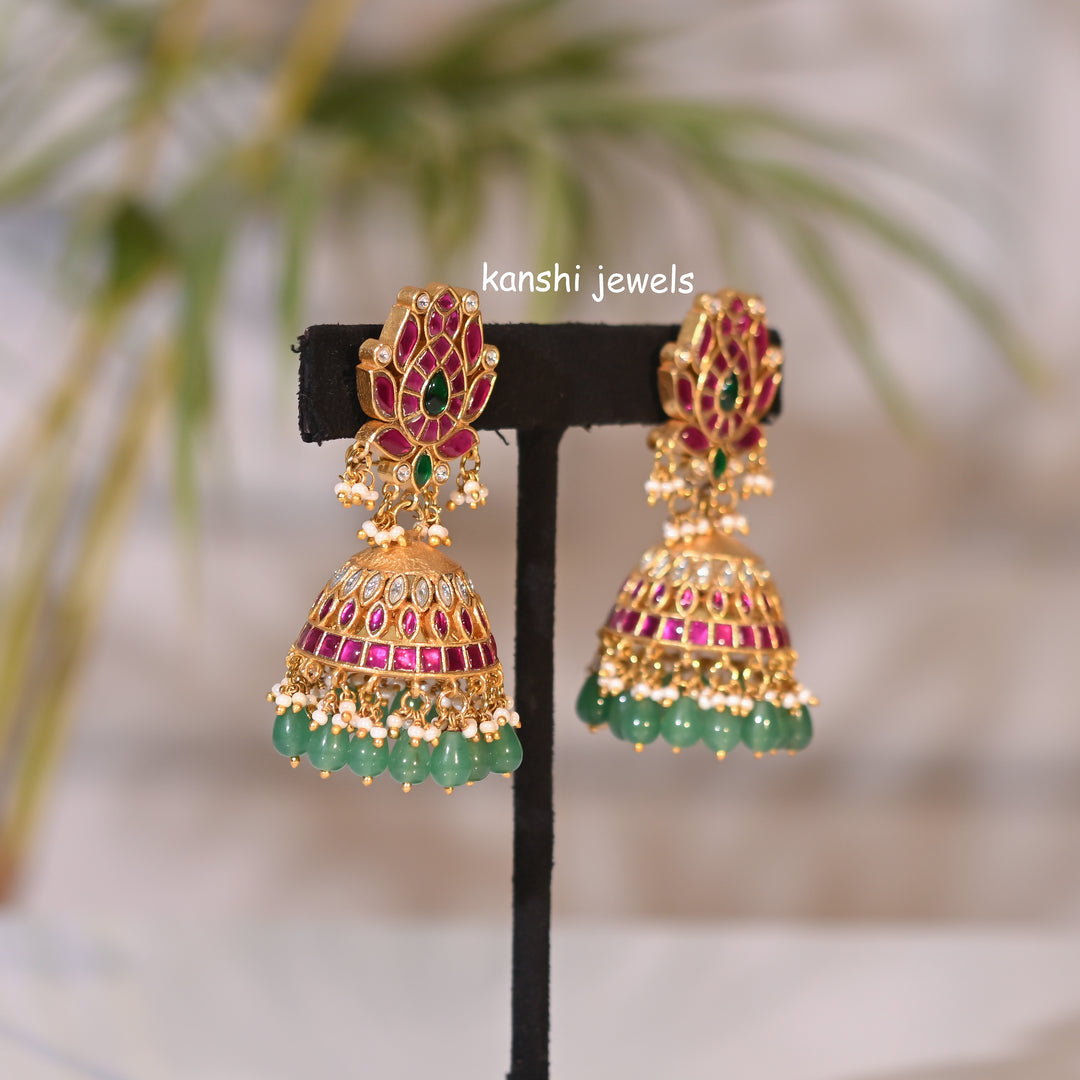 Jadau Jhumkas