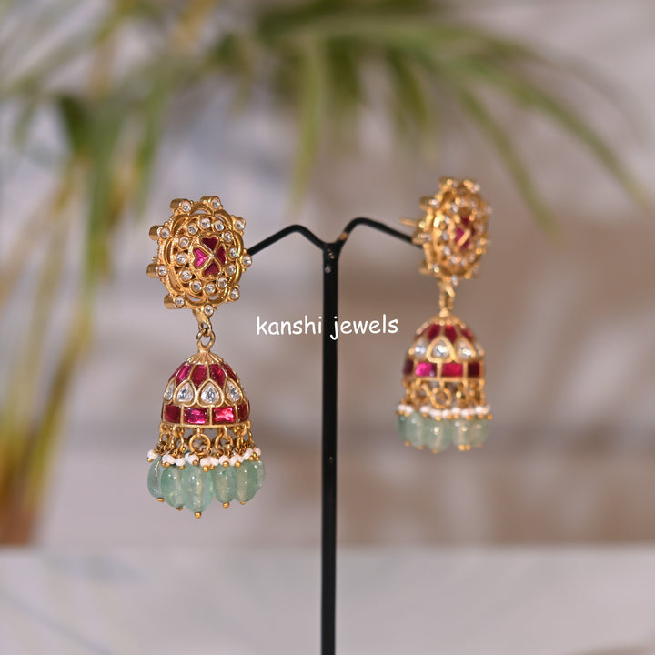 Jadau Jhumkas