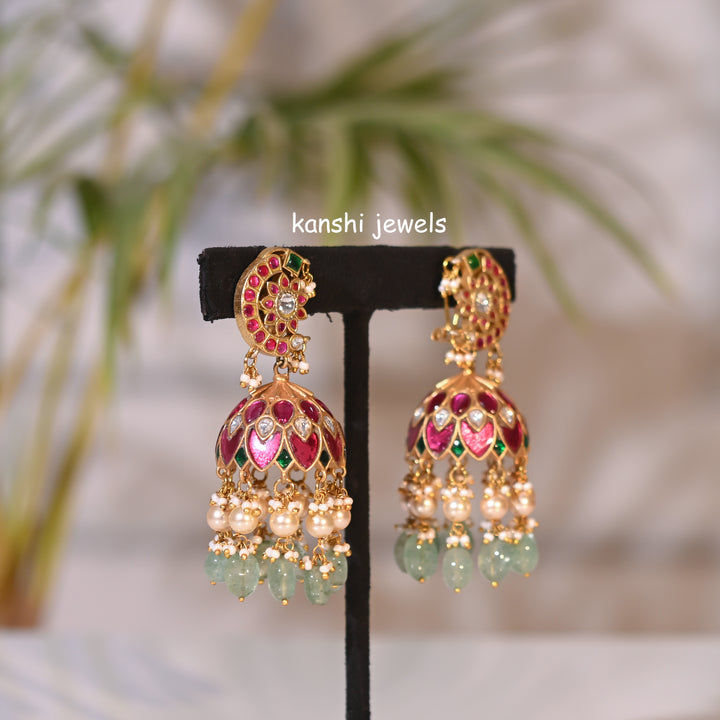 Jadau Jhumkas