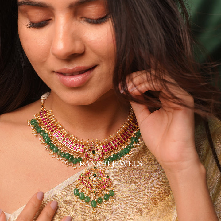Jadau necklace