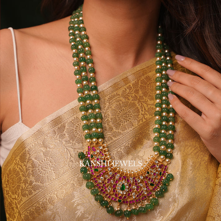 Swaroski emerald rani haram