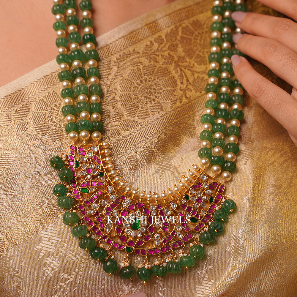 Swaroski emerald rani haram