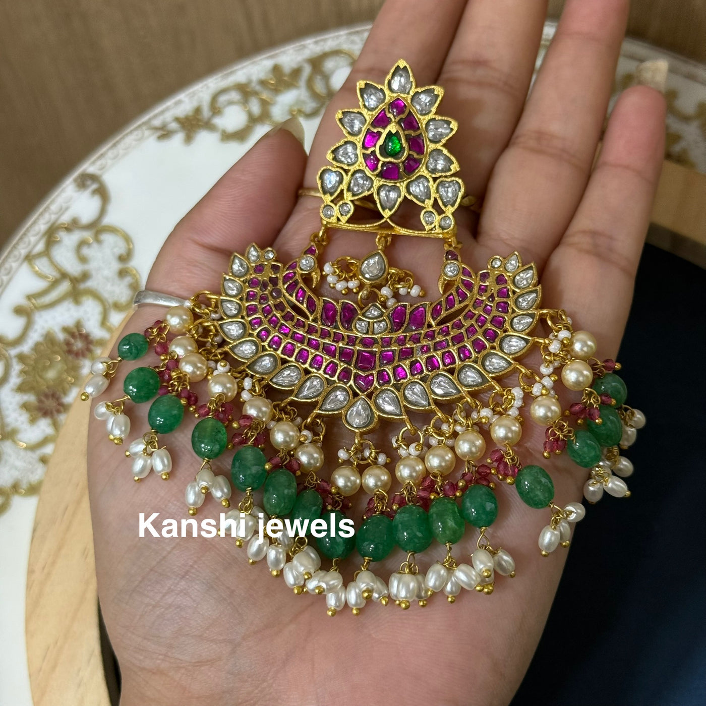 Jadau Pendant