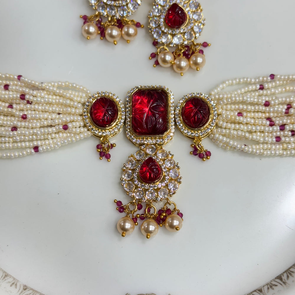 Kanshijewels , dulhan necklace , chokar necklace, kundan necklace, jadau necklace,  kanshi jewellery