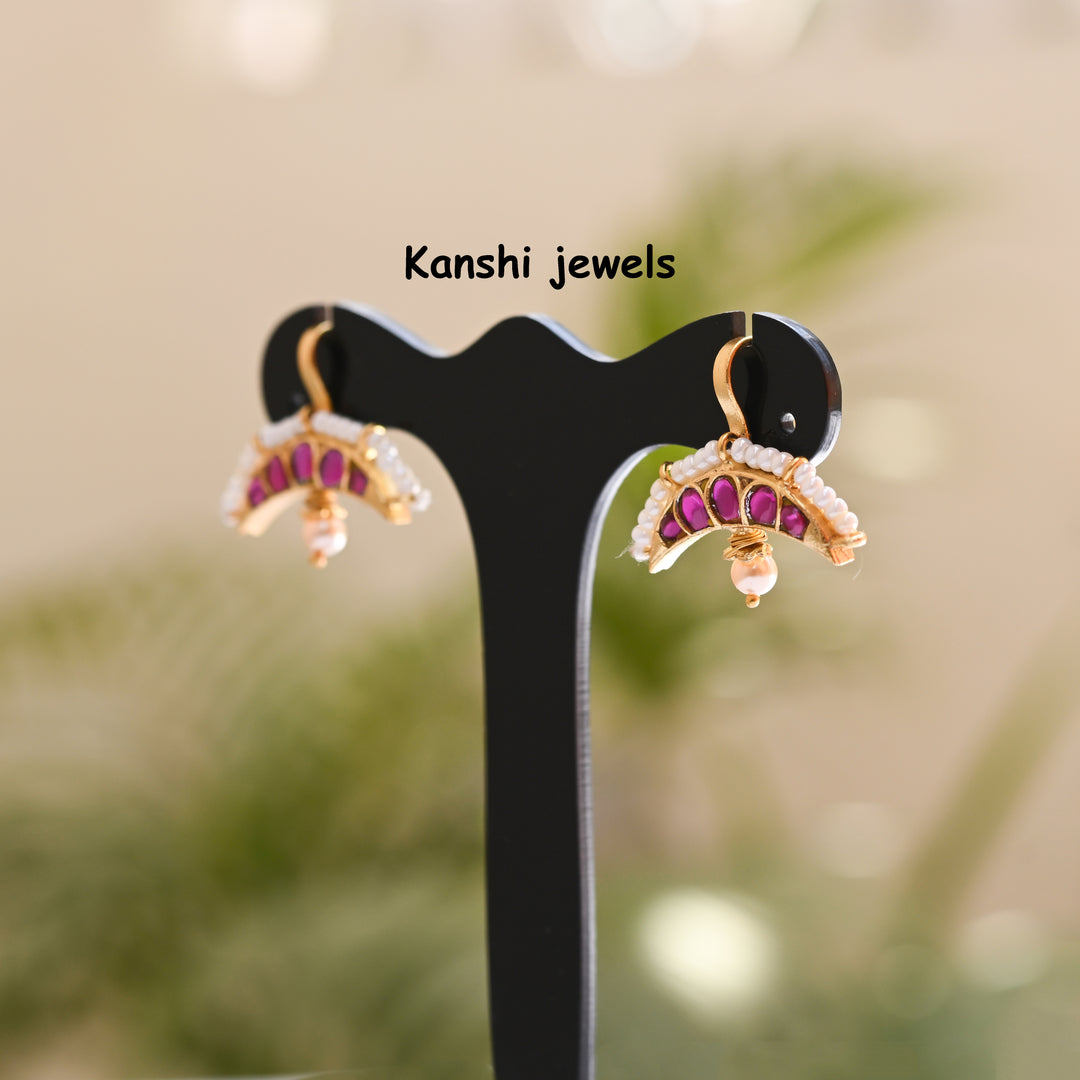 Bugadi earrings by Kanshi Jewels,
Traditional Bugadi jewellery,