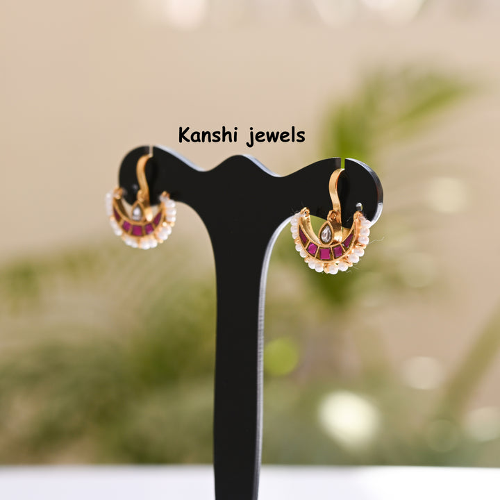 Bugadi earrings by Kanshi Jewels,
Traditional Bugadi jewellery