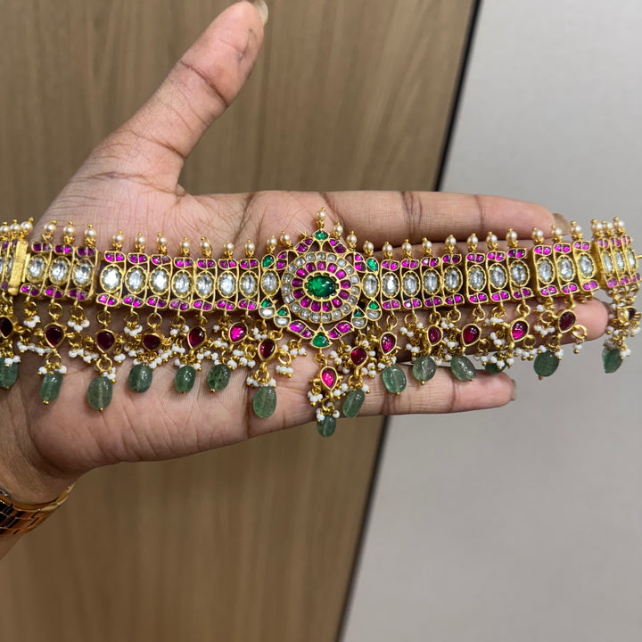 Kanshijewels , dulhan necklace , chokar necklace, kundan necklace, jadau necklace,  kanshi jewellery