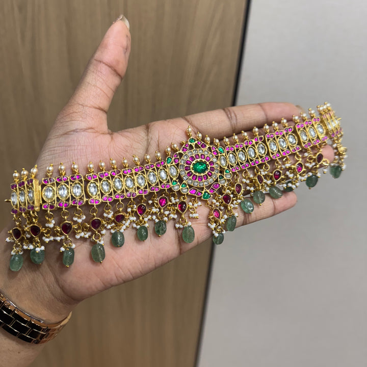 Kanshijewels , dulhan necklace , chokar necklace, kundan necklace, jadau necklace,  kanshi jewellery