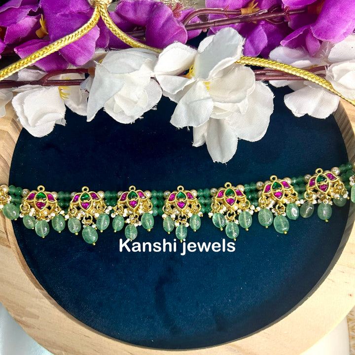 Kanshijewels , dulhan necklace , chokar necklace, kundan necklace, jadau necklace,  kanshi jewellery